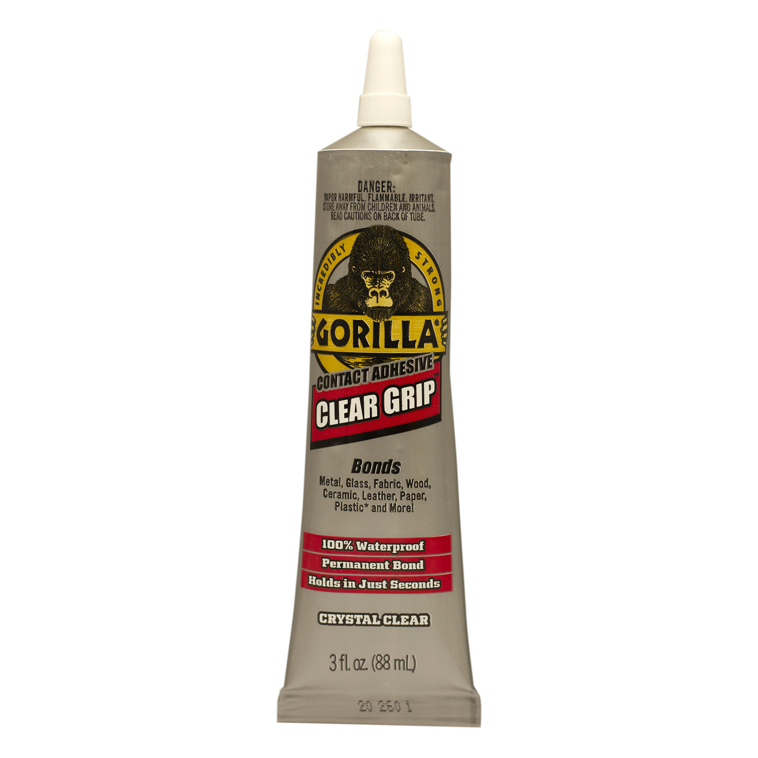 Gorilla Clear Grip High Strength Contact Adhesive 3 oz