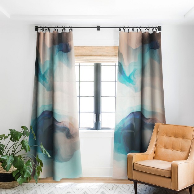 1pc Blackout Window Curtain Panel Deny Designs