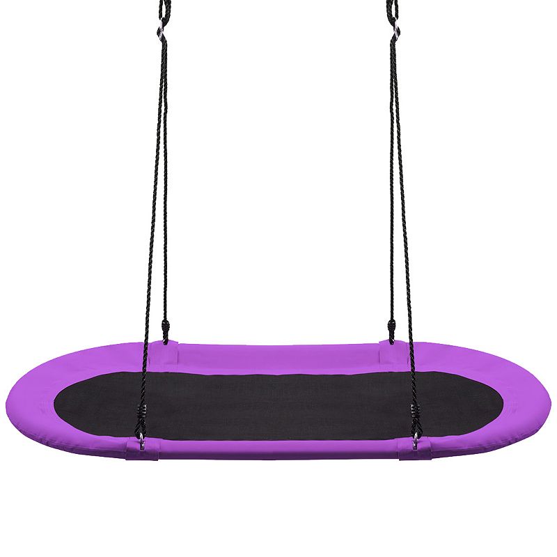 60 Inch Saucer Surf Outdoor Adjustable Swing Set