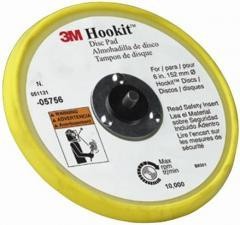 3M 5756 6 Hookit Low Profile Pad   Ea