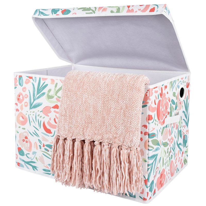 Sammy and Lou Painterly Floral Multi-Color Toy Box