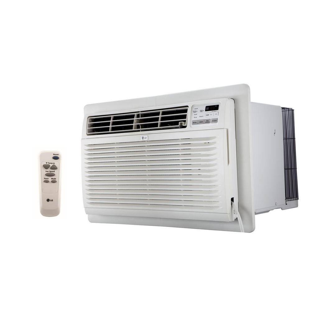 LG 11800 BTU 230-Volt Through-the-Wall Air Conditioner LT1236CER Cools 550 Sq. Ft. with ENERGY STAR and Remote LT1236CER