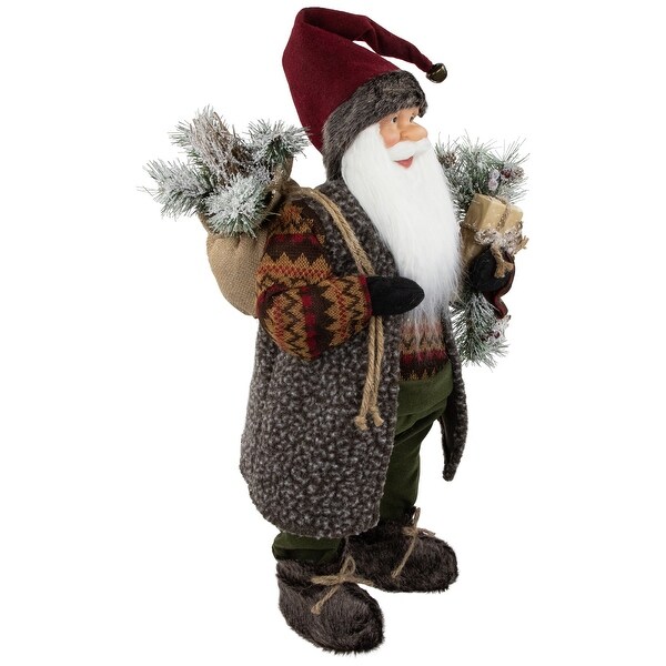 24 Country Rustic Santa Claus Christmas Figure