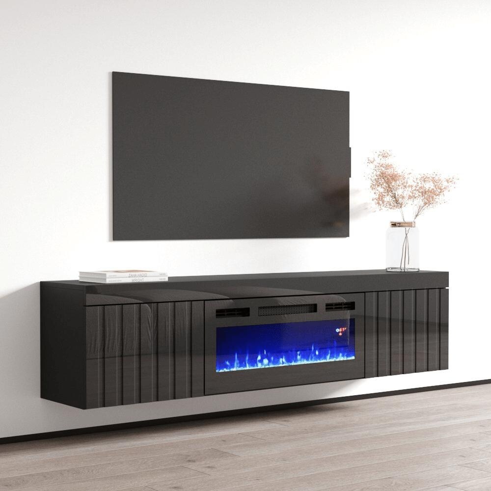 Knoxville BL EF Electric Fireplace 71\