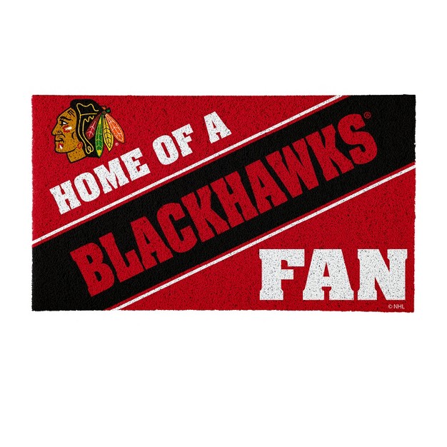 Evergreen Chicago Blackhawks Pvc Mat Color