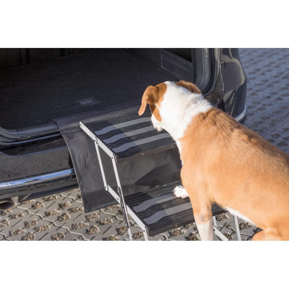 TRIXIE Heavy-Duty Foldable Aluminum Pet Steps 39376