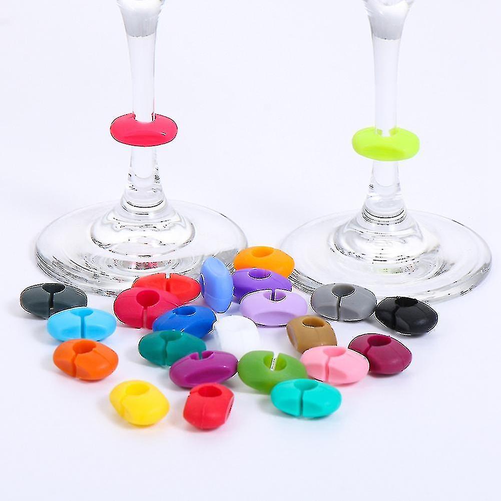 60pcs Wine Glass Markers Identification Cup Labels For Party Bar