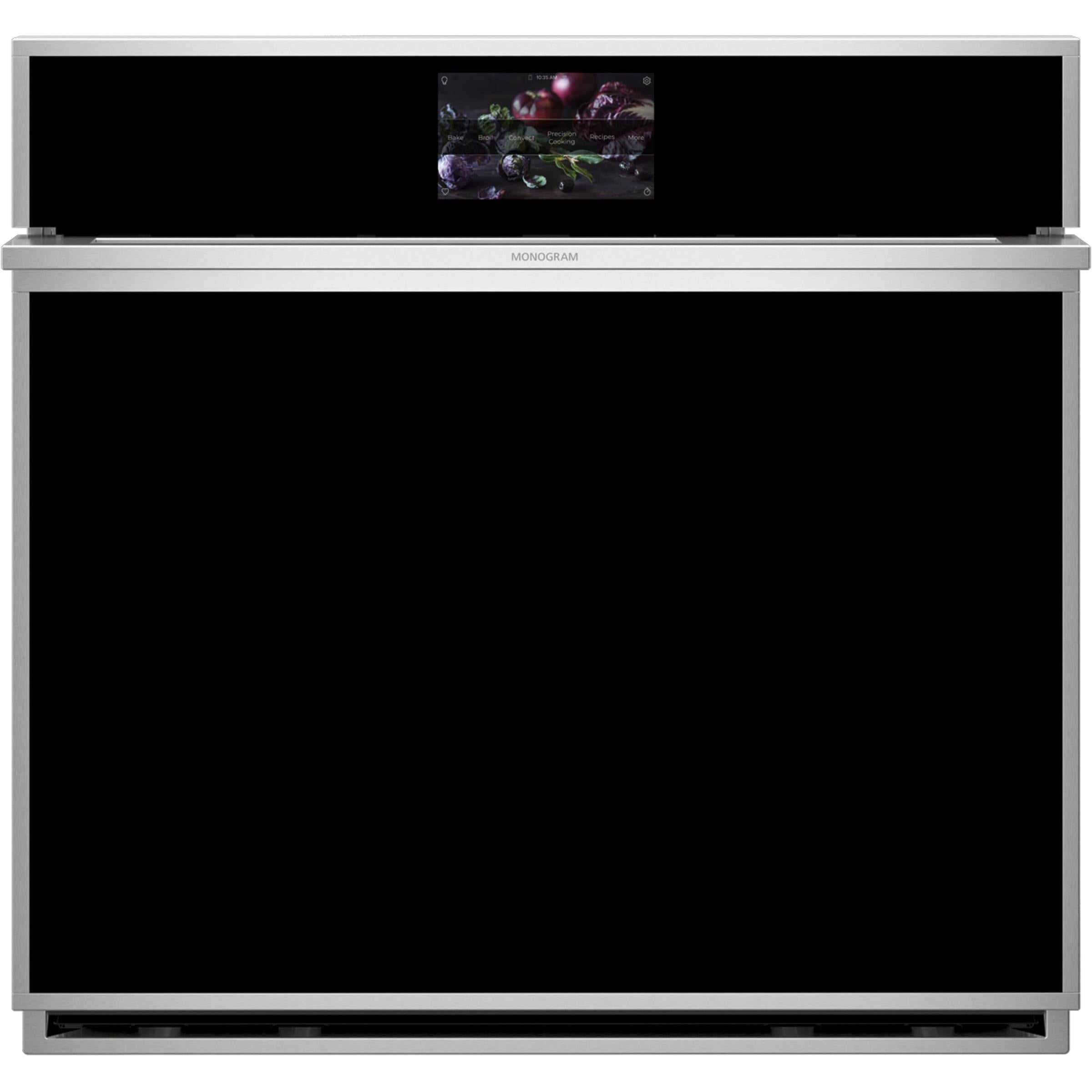 Monogram 30-inch, 5.0 cu.ft. Built-in Single Wall Oven with True European Convection ZTS90DSSNSS