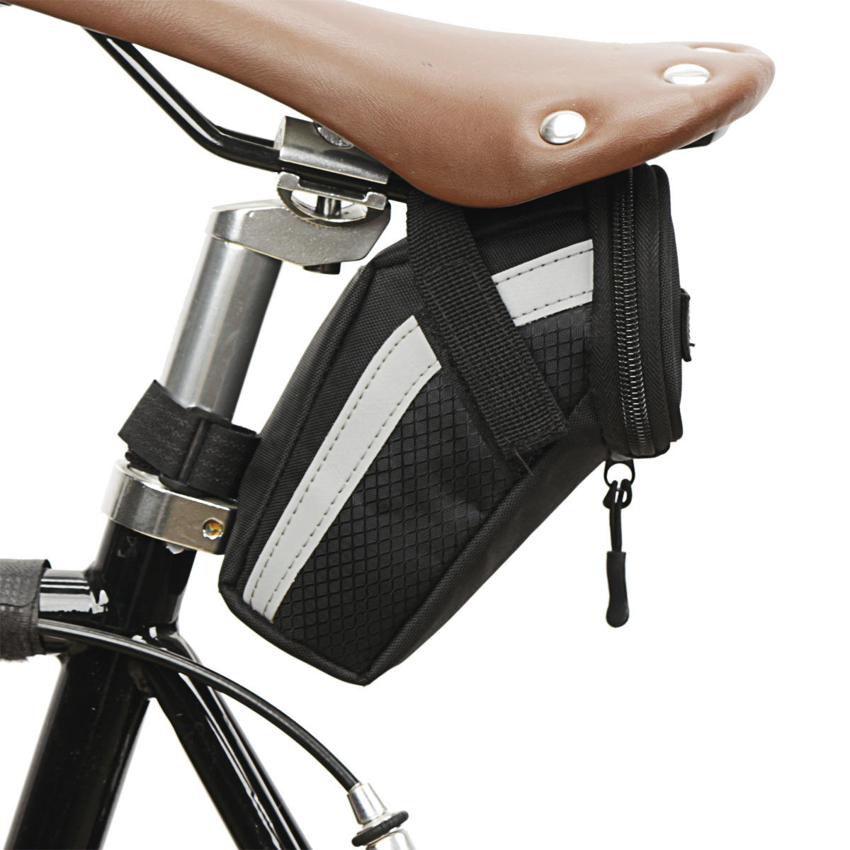 Bicycle Tail Bag Mountain Road Bike Saddle Bag Waterproof Cycling Accessory Durable Rear Seat Bag