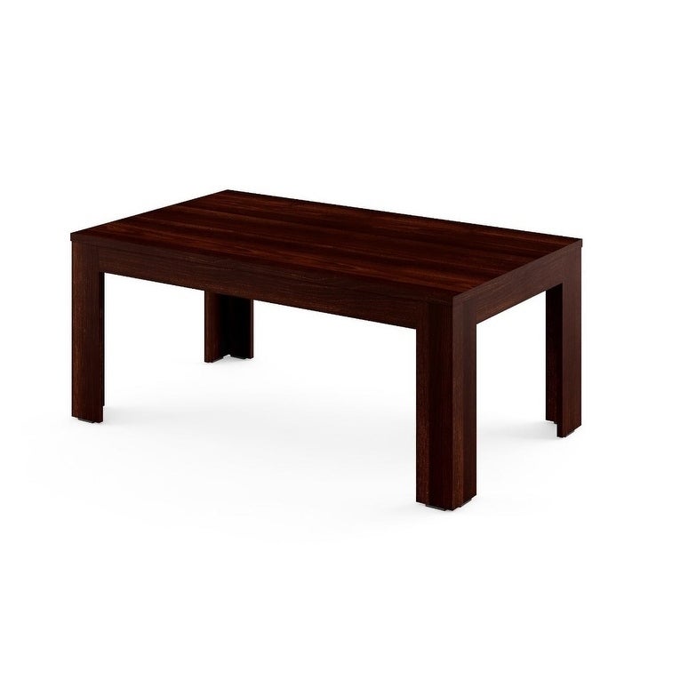 Luza Oak Finish Coffee Table