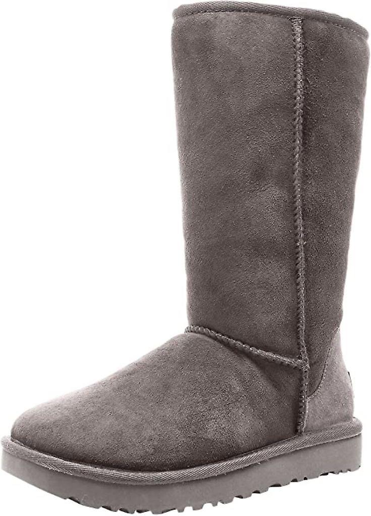 Ugg Classic Tall ii Grey Womens Suede Sheepskin Boots