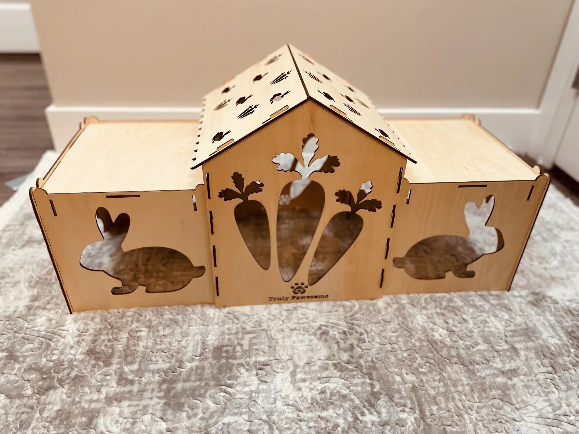 Indoor Rabbit Castle and Small Animal Habitat and Cage