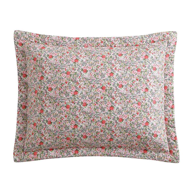 Laura Ashley Rowena Pink Quilt or Sham