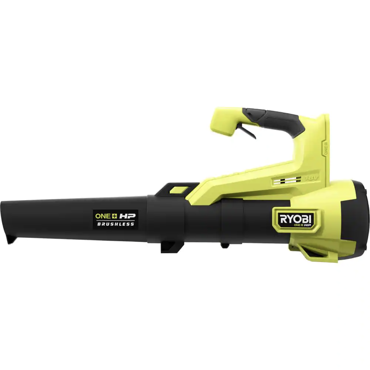 Ryobi ONE+ HP 18V Brushless 110 MPH 350 CFM Cordless Variable-Speed Jet Fan Leaf Blower (Tool Only)