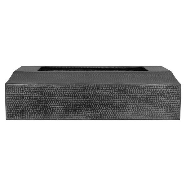 30 Inch 735 CFM Hammered Zinc Under Cabinet Range Hood with Screen Filters (HV-UC30217Z-C2030BP)