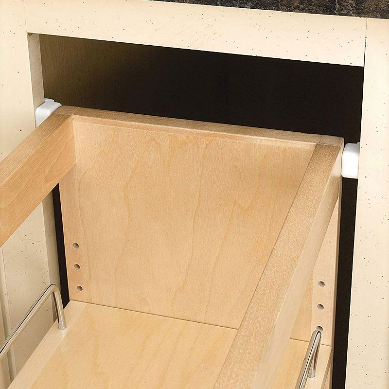 Rev-a-shelf 8 Inch Pull Out Wall Kitchen Cabinet Organizer， 448-wc-8c