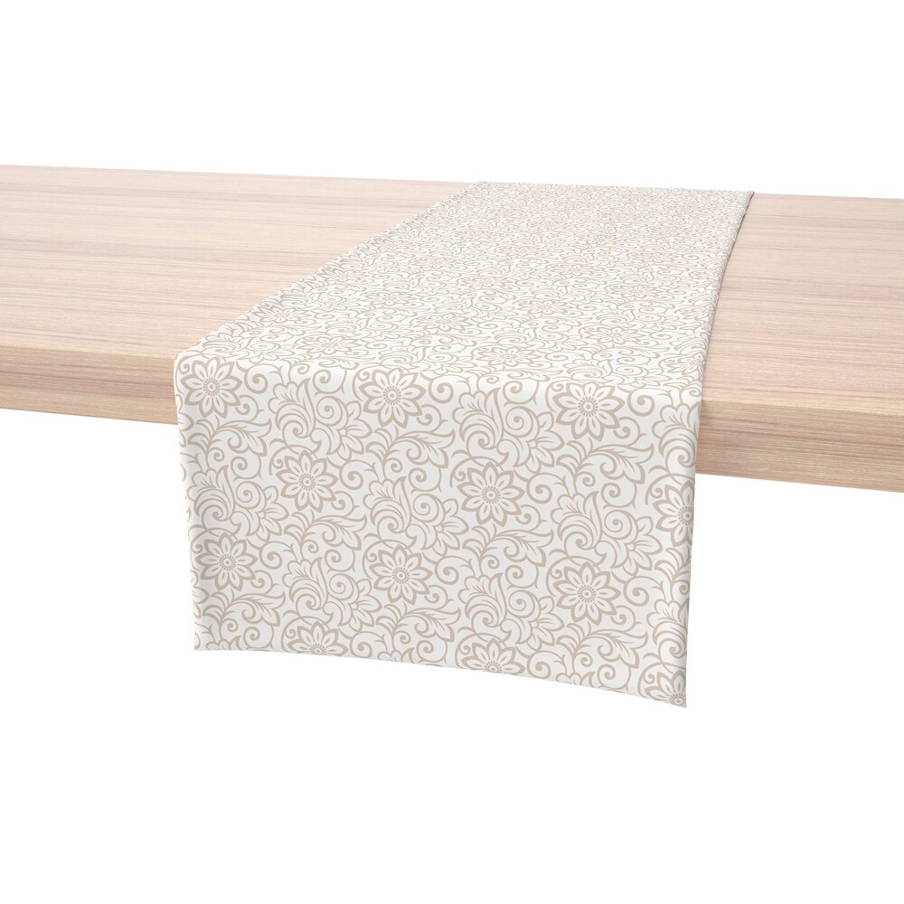 Fabric Textile Products  Inc. Table Runner  100% Cotton  16x108\