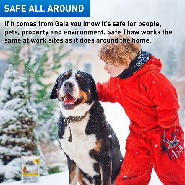 Safe Thaw Industrial Strength Salt Free Pet Safe Snow Ice Melter And Traction Agent For Concrete Asphalt And More