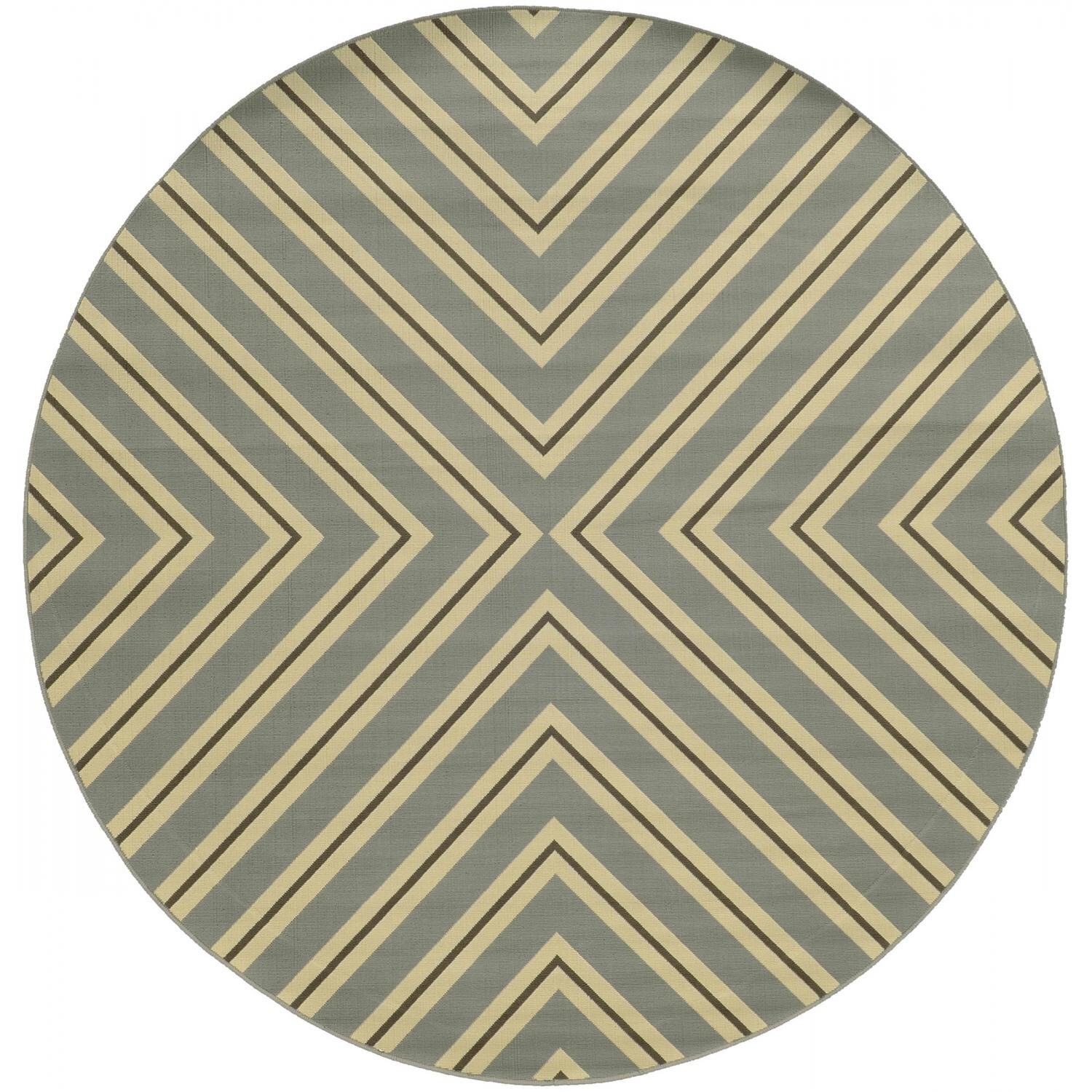 Oriental Weavers Riviera 7.83 Ft. Round Indoor/Outdoor Rug