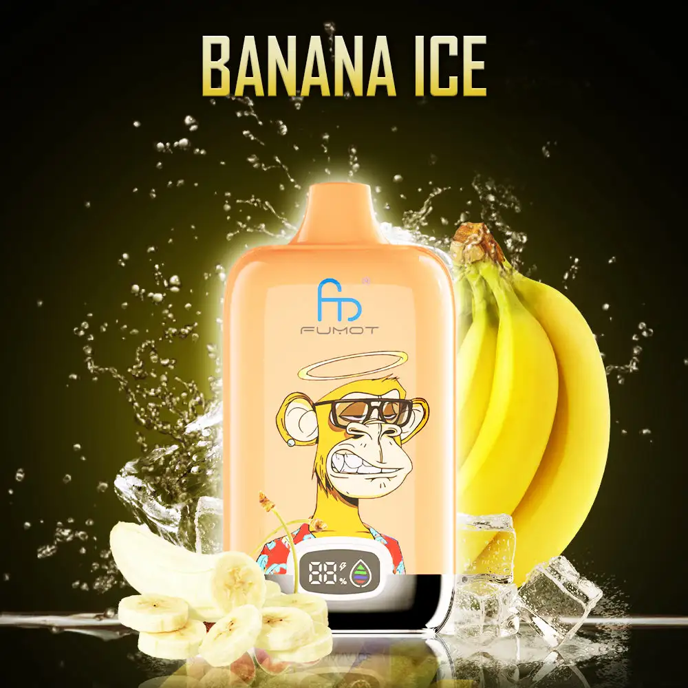 Fumot Tornado Digital Box 12000 Puffs - Banana Ice