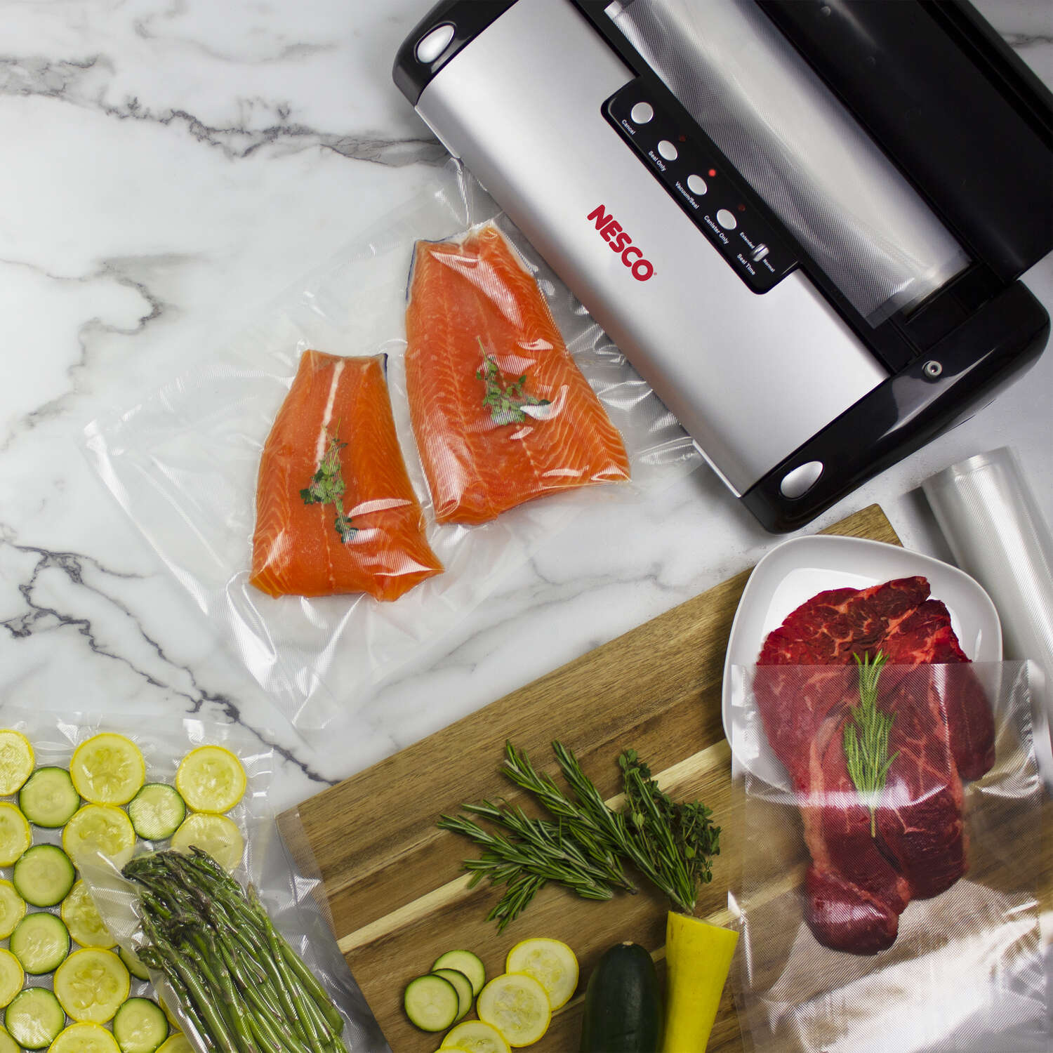 Nesco Black Food Vacuum Sealer