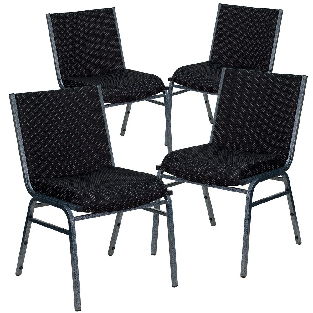 4 Pack Heavy Duty Stack Chair