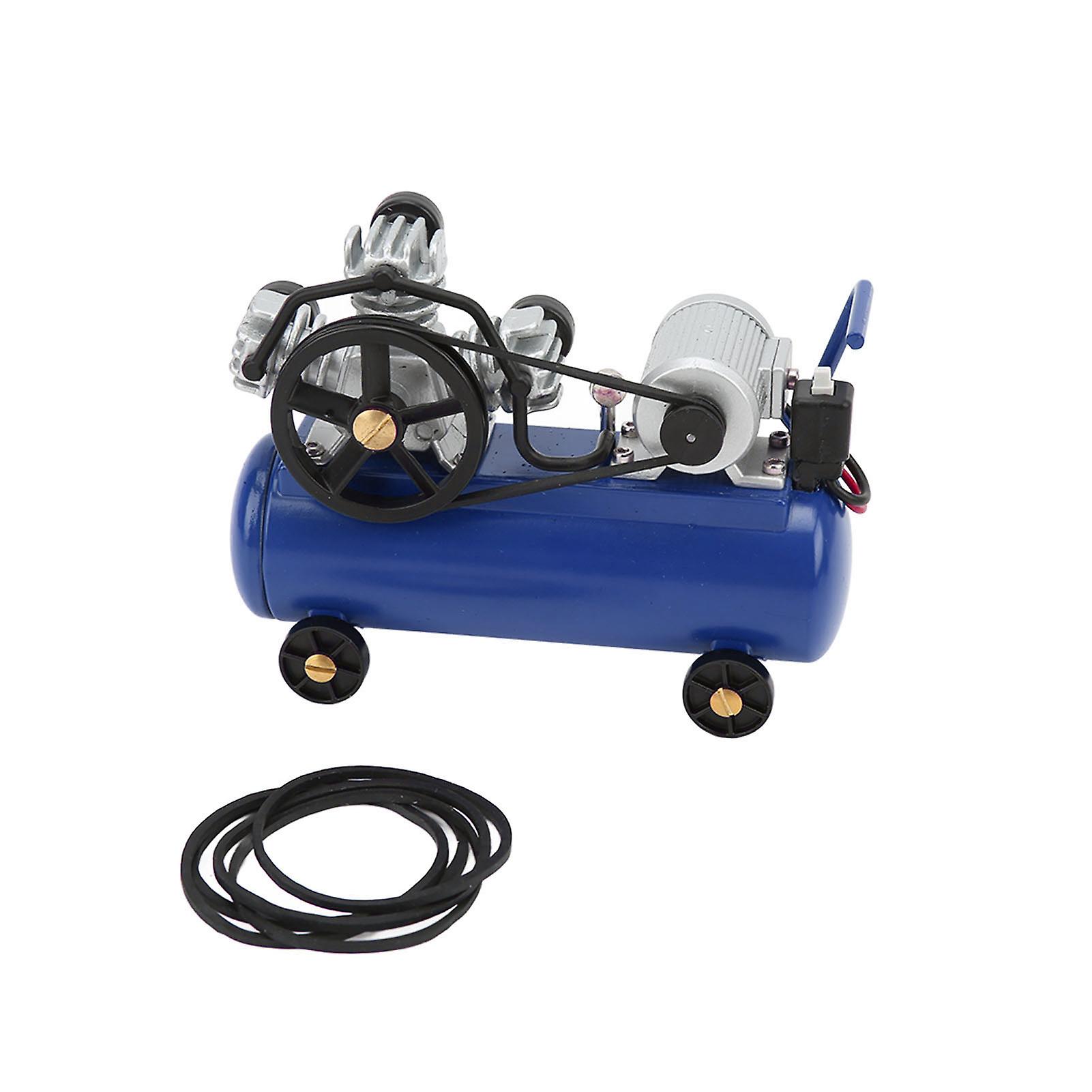 Mini Simulation Air Compressor Decoration Rc Accessories For Scx10 1/10 Remote Control Crawler Carblue