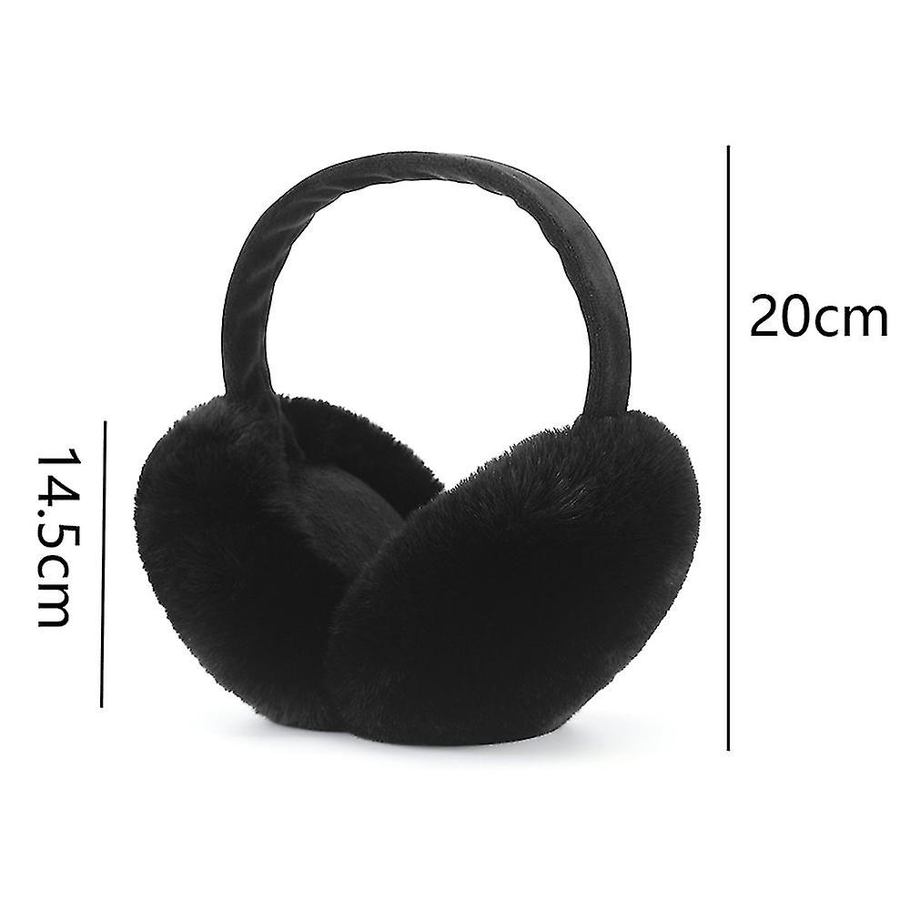 Women Winter Earmuffs Girl Ski Adjustable Ear Covers For Cute Ear Warmer Outdoor Earmuff