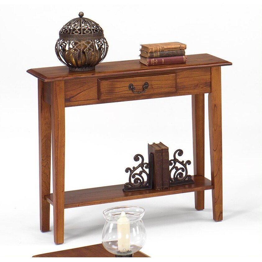 Gracewood Hollow Wood Sofa Console Table