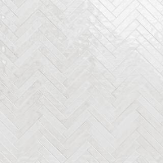 Ivy Hill Tile Newport White 2 in. x 10 in. Polished Ceramic Subway Wall Tile (5.70 sq. ft.  Case) EXT3RD100433