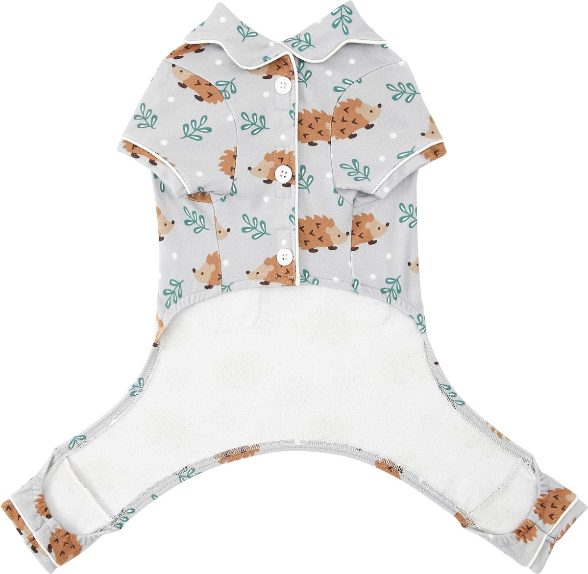 Wagatude Hedgehog Print Dog Pajamas