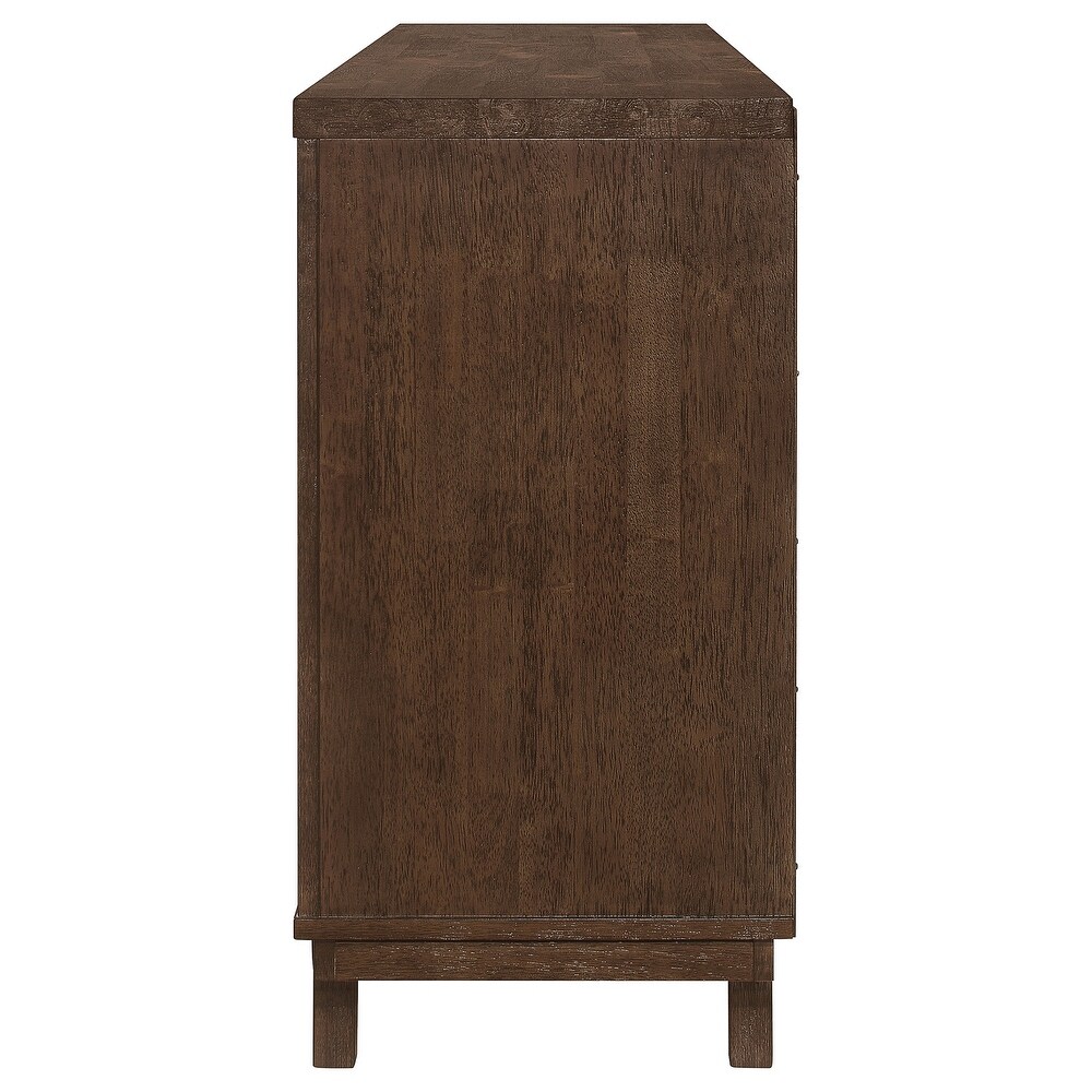 Coaster Furniture Reynolds 2 door Dining Sideboard Server Brown Oak   59.00'' x 17.75'' x 35.75''