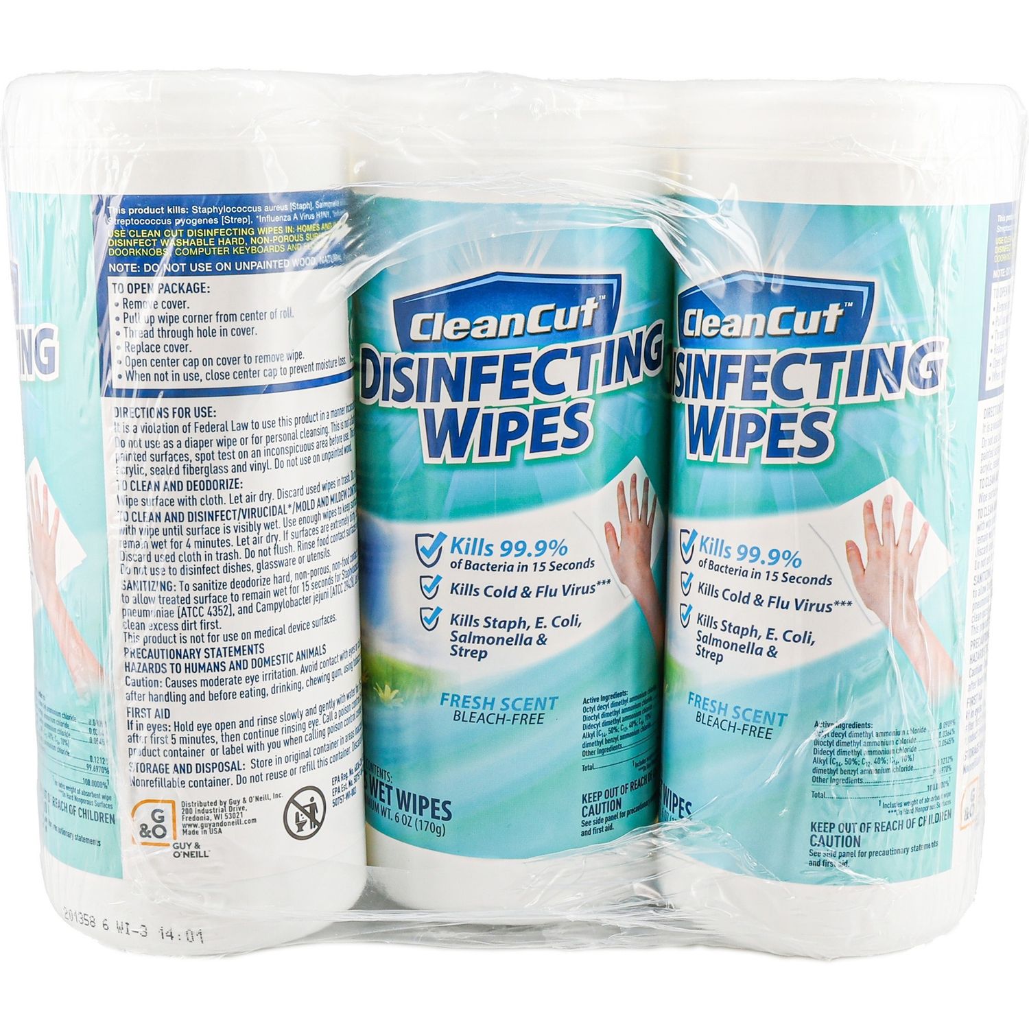 Disinfecting Wipes by Guy and O'Neill， Inc. GUO00172CT