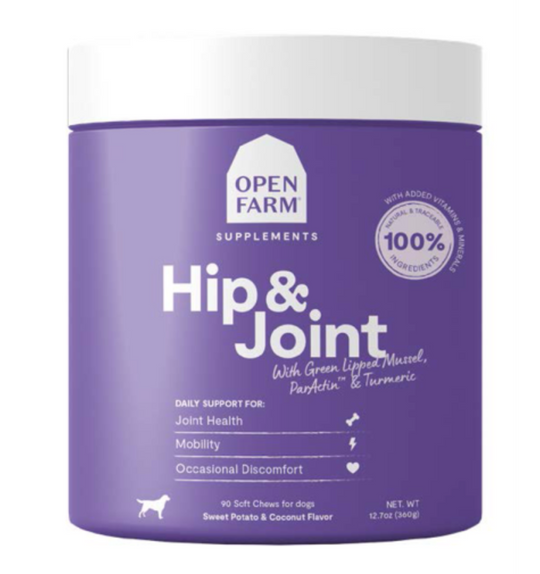 Open Farm All Life Stage Hip and joint Supplement Dog Chews