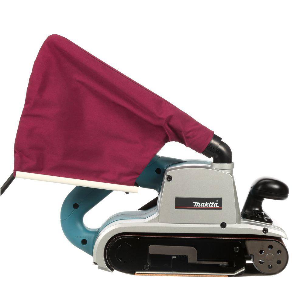 Makita 11 Amp 4 in. x 24 in. Corded Belt Sander with Abrasive Belt 80G Belt and Dust Bag 9403