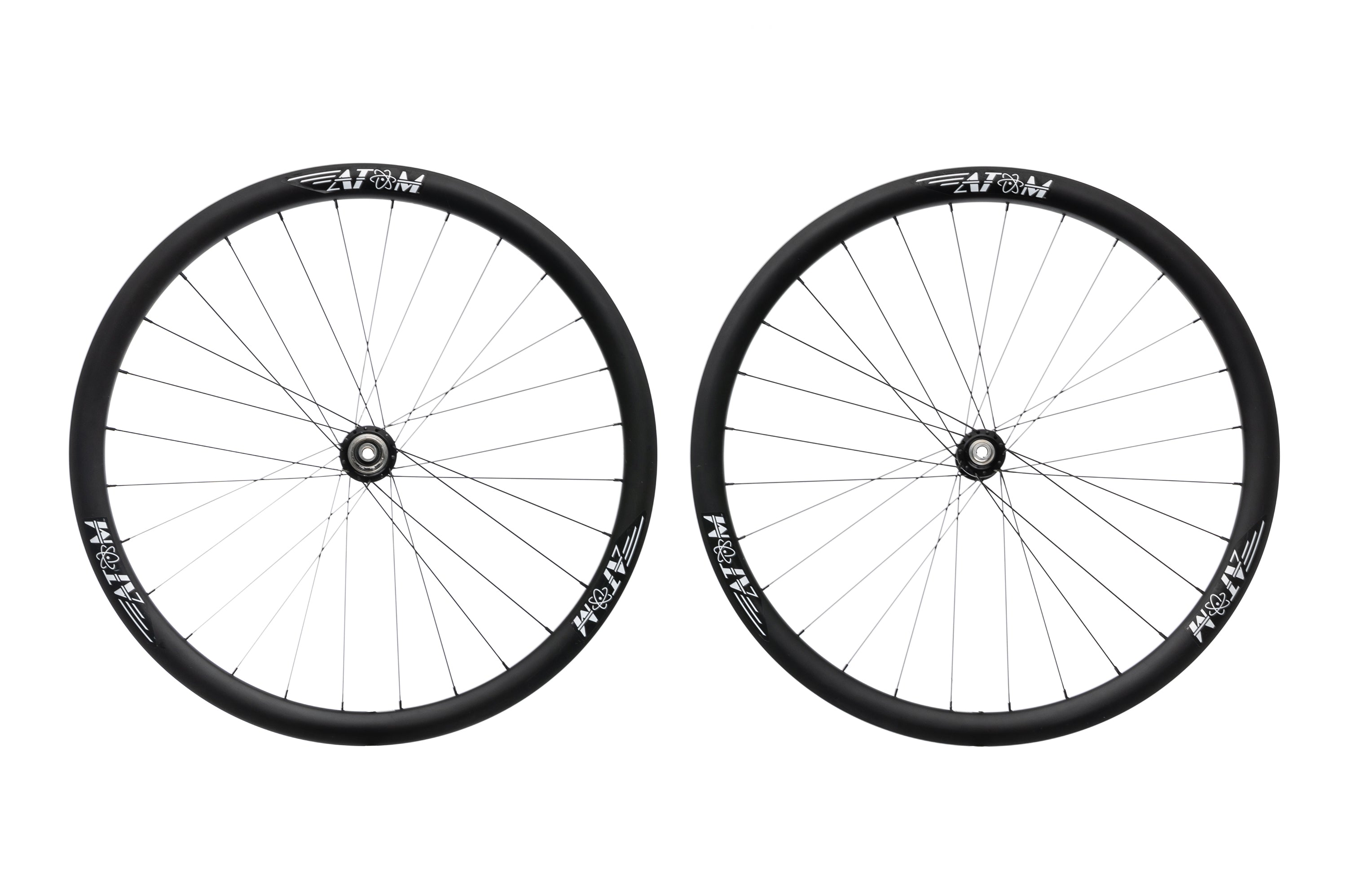 Atom Composites CCX-38mm Disc Carbon Tubeless 700c Wheelset