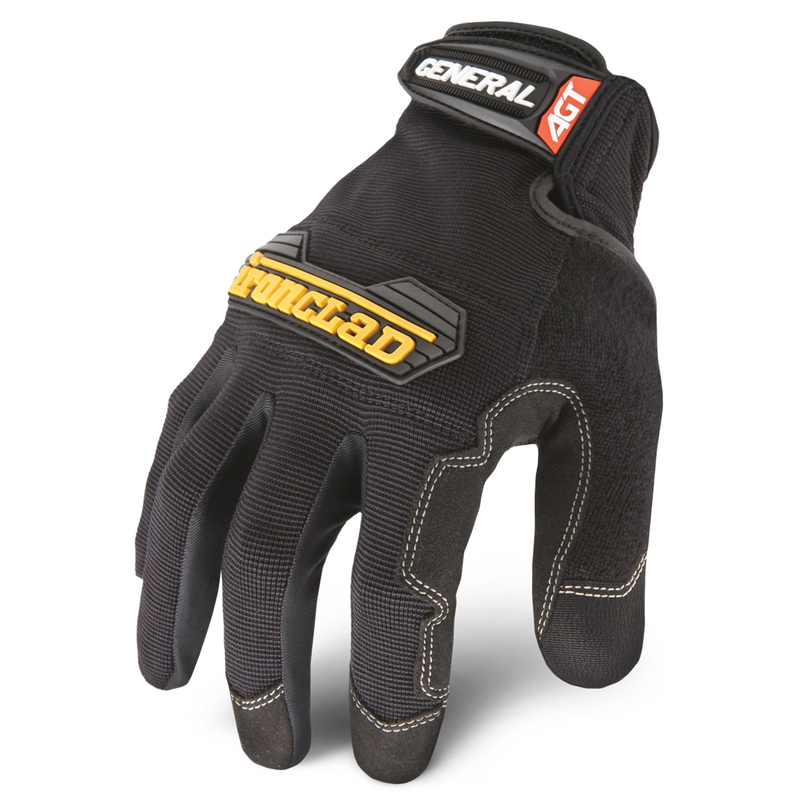 Ironclad General Utility Men\u0027s Utility Gloves Black 2X-Large 1 pk