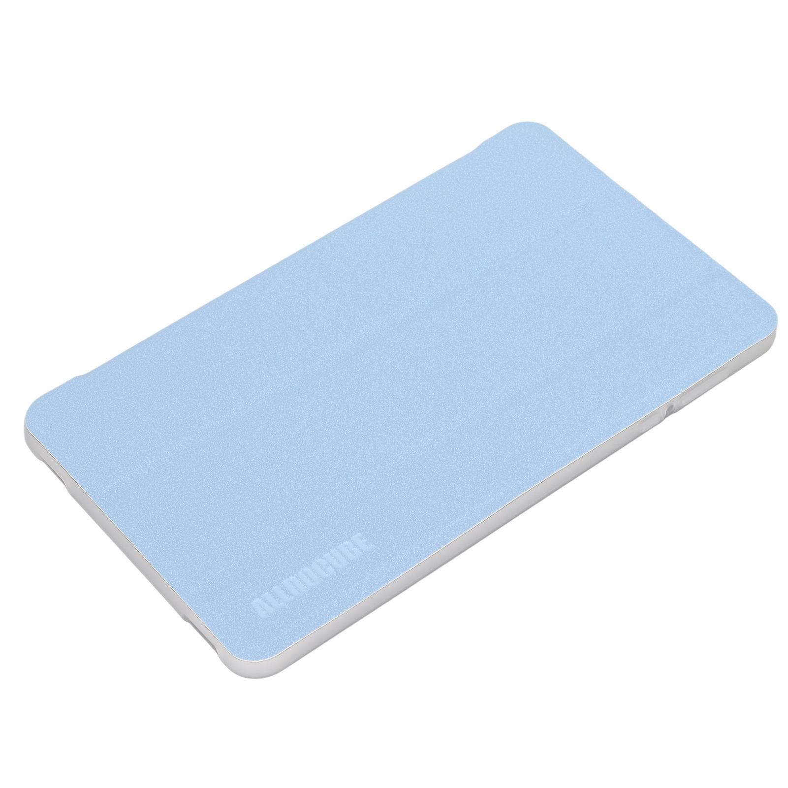 Tablet Case Soft Comfortable Fit Design Ultra Thin Stylish Simple Tpu Protective Cover For Smile 1 Tabletblue