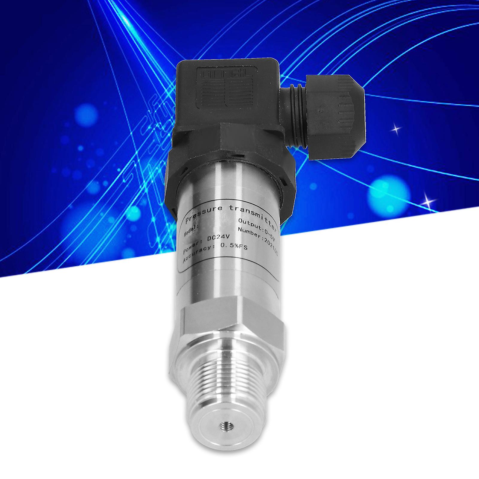 Pressure Sensor Aluminum Alloy 05va， Quick Response Pressure Transmitter For Measuring Hydraulic， Oil， Air， And Water Pressure With Wide Compatibility