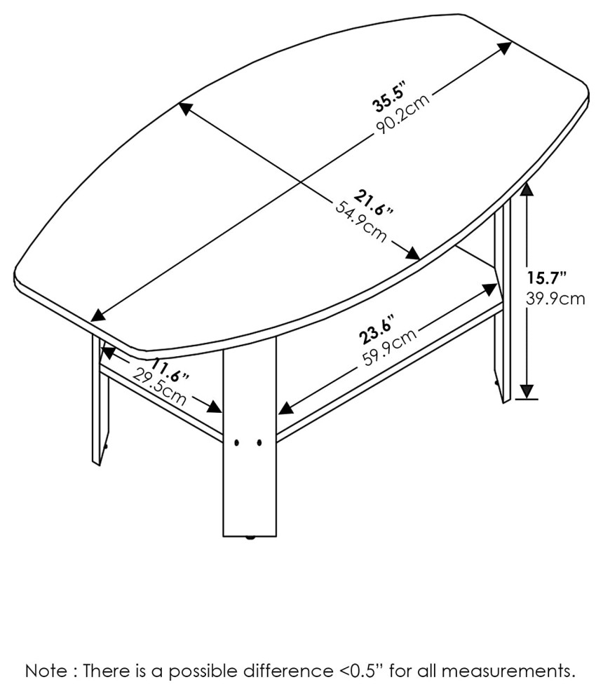 Simple Stylish Design Coffee Table   Industrial   Coffee Tables   by Imtinanz  LLC  Houzz