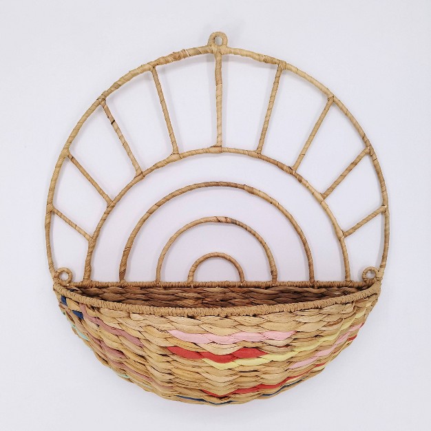 Hanging Woven Kids x27 Basket