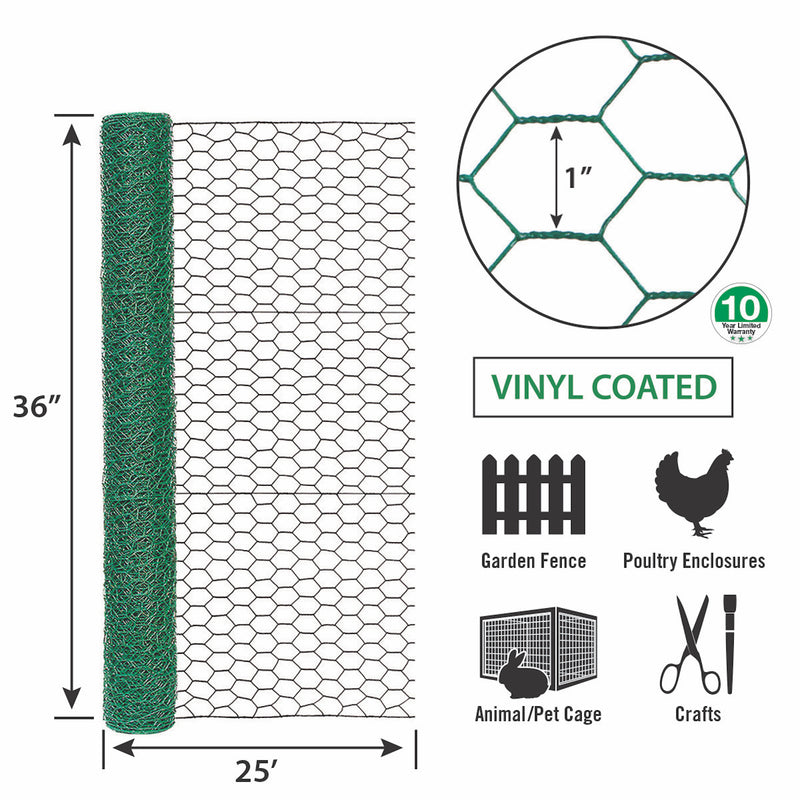 NETTING HEX 36X25' 1