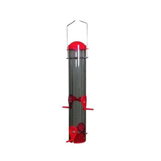 Dual Port Multi-Colored Plastic Tube Feeders