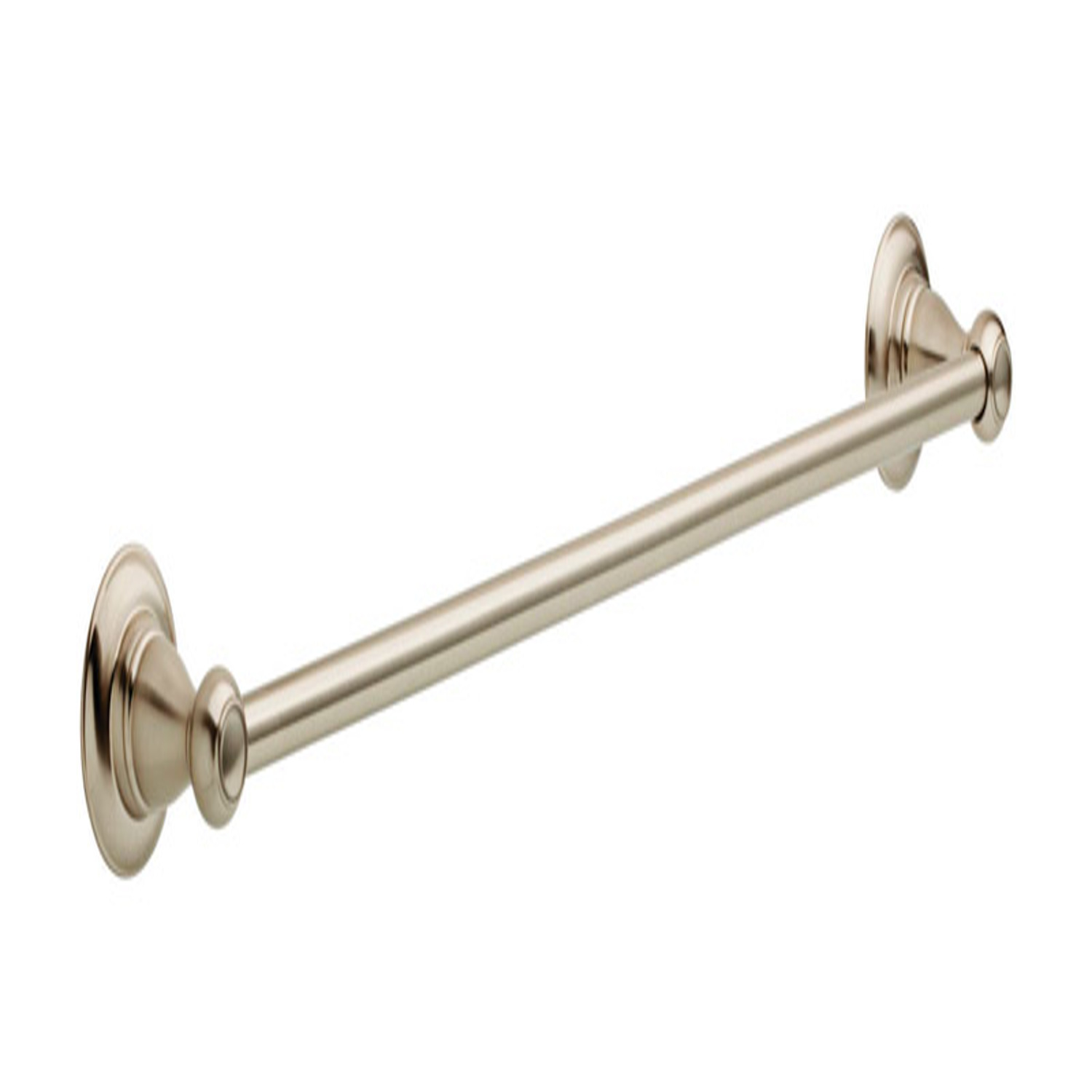 Delta Porter Brushed Nickel Towel Bar 24 in. L Die Cast Zinc