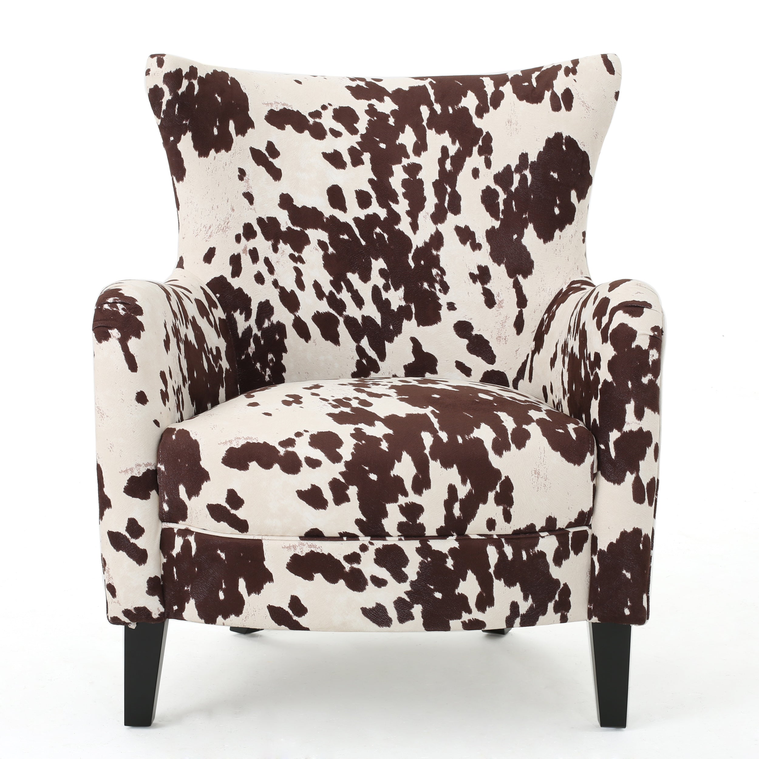 Analy Classic Milk Cow New Velvet Club Chair