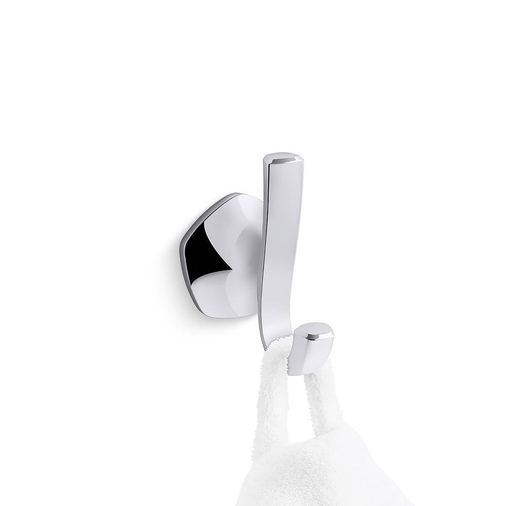 KOHLER Sundae J-Hook Robe in Polished Chrome R31062-CP