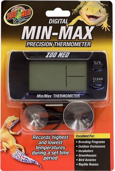 Zoo Med Digital Min-Max Precision Thermometer