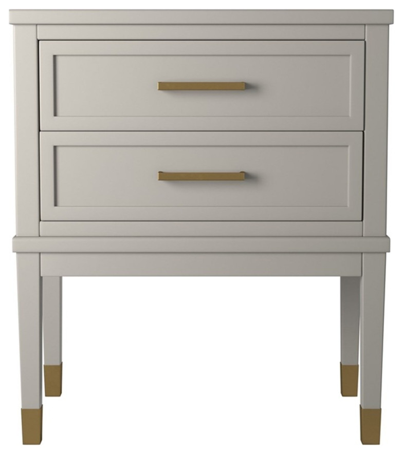 Picket House Furnishings Brody Side Table in Grey Wood   Contemporary   Side Tables And End Tables   by Homesquare  Houzz