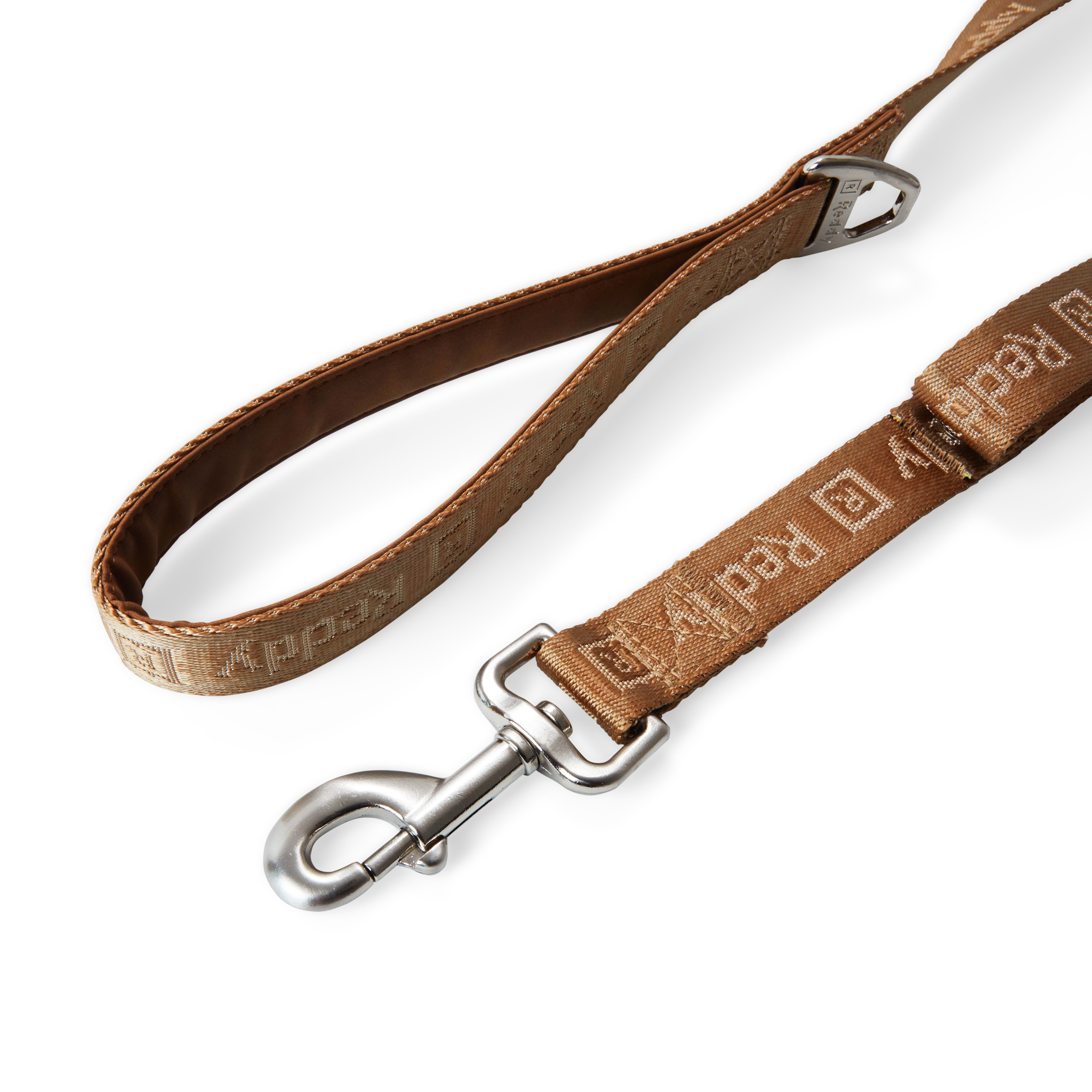 REDDY Tan Jacquard Dog Leash， 6 ft.