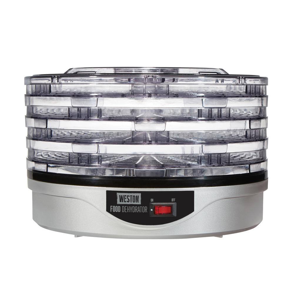 Weston 4-Tray Silver Food Dehydrator 75-0630-W